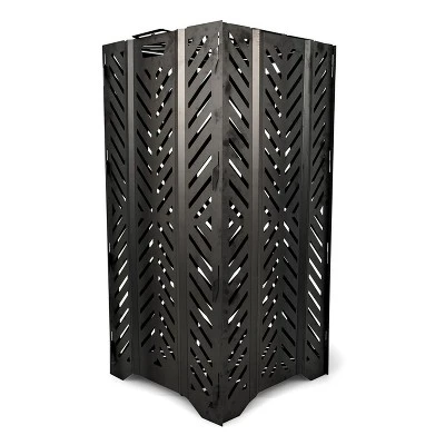 Camco 51250 Outdoor Steel Yard And Lawn Debris Rectangular Burn Bin Barrel Incinerator With Lid, Base, Venting, And Hand-Oiled Panels, Large, 45 Inch 5 Camco 51250 Outdoor Steel Yard And Lawn Debris Rectangular Burn Bin Barrel Incinerator With Lid, Base, Venting, And Hand-Oiled Panels, Large, 45 Inch - Image 3