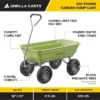 Gorilla Carts 600 Pound Capacity Heavy Duty Poly Yard Garden Steel Quick Dump Utility Wheelbarrow Wagon Trolley Cart With Straight Pull Handle, Green 1 Gorilla Carts 600 Pound Capacity Heavy Duty Poly Yard Garden Steel Quick Dump Utility Wheelbarrow Wagon Trolley Cart With Straight Pull Handle, Green -Garden Furniture Discounts GUEST 0140a8d0 5b74 4cb1 a24f fea54c755be6