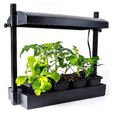 SunBlaster 1600218 T5HO Indoor Canopy Micro Grow Light Garden System With 1, 12-Inch 11-Watt 6400K Strip Light & 1 NanoTech T5 Reflector, Black 5 SunBlaster 1600218 T5HO Indoor Canopy Micro Grow Light Garden System With 1, 12-Inch 11-Watt 6400K Strip Light & 1 NanoTech T5 Reflector, Black - Image 3