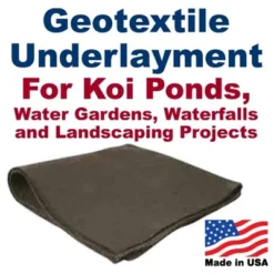 UnderGuard 5 Foot Wide Polypropylene Nonwoven Geotextile Underlayment Protective Liner For Koi Ponds, Water Features, And Landscaping, 50 Foot Roll 9 UnderGuard 5 Foot Wide Polypropylene Nonwoven Geotextile Underlayment Protective Liner For Koi Ponds, Water Features, And Landscaping, 50 Foot Roll -Garden Furniture Discounts GUEST 03b3f137 07f0 47e5 b7b8 0b357f3a4238