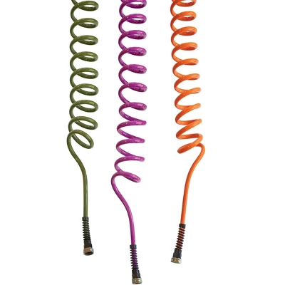 Gardener's Supply Company Ultra Lightweight Coil Garden Hose | Expandable & Retractable BPA Free For Outdoor Garden Watering Drinking Water Safe | 50' 4 Gardener's Supply Company Ultra Lightweight Coil Garden Hose | Expandable & Retractable BPA Free For Outdoor Garden Watering Drinking Water Safe | 50' - Image 2