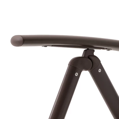 3pc Outdoor Set With Aluminum Adjustable Chaise Lounge & Table Set - Black/Gray - Crestlive Products 10 3pc Outdoor Set With Aluminum Adjustable Chaise Lounge & Table Set - Black/Gray - Crestlive Products - Image 8