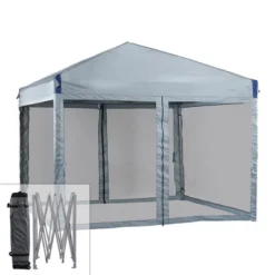 Aoodor 10' X 10' Pop Up Canopy Tent With Removable Mesh Sidewalls, Portable Instant Shade Canopy With Roller Bag -Garden Furniture Discounts GUEST 05b1411b a1a3 455d bea2 c58ef7c99582