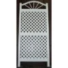 62" Sunburst Vinyl Trellis With White Lattice - Dura-Trel -Garden Furniture Discounts GUEST 06c6b6e2 c014 4d15 ad2f 999a91b26eb0