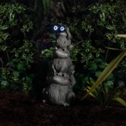 23" Magnesium Oxide Solar Three Stack Frogs With LED Light Statue - Alpine Corporation -Garden Furniture Discounts GUEST 07f52a0e 240b 46bc 9c9a 8a1c81d2d23b