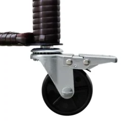 80qt Portable Rolling Patio Cooler Dark Wicker - Permasteel -Garden Furniture Discounts GUEST 084f3a35 a02d 4635 b669 061ab76c5331