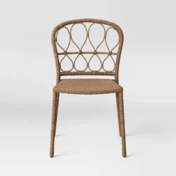 4pc Britanna Wicker Rattan Outdoor Patio Dining Chairs Arm Chairs Brown - Opalhouse™ -Garden Furniture Discounts GUEST 09b2bf4d b9d4 43fe 95ca 3e1cd13448a9