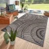 World Rug Gallery Abstract Indoor/Outdoor Area Rug -Garden Furniture Discounts GUEST 0a029df1 b513 4736 861c 8ccaedf8576f