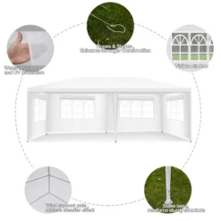 Costway Outdoor 10'x20' Canopy Tent Heavy Duty Wedding Party Sidewalls Window Carry Bag -Garden Furniture Discounts GUEST 0a872de6 84d3 4710 a676 84295b3f312e