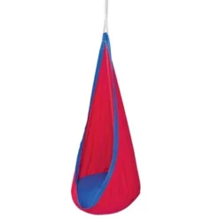 HearthSong HugglePod Original Indoor Or Outdoor Kids' Canvas Hanging Chair With Cushion -Garden Furniture Discounts GUEST 0c56da0b 3e41 413e b563 fa847d9287f2