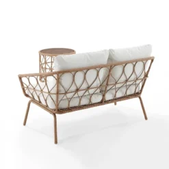 Juniper 2pc Outdoor Wicker Conversation Set With Loveseat & Coffee Table - Cream/Natural - Crosley 21 Juniper 2pc Outdoor Wicker Conversation Set With Loveseat & Coffee Table - Cream/Natural - Crosley -Garden Furniture Discounts GUEST 0e946daa 8dd0 4e41 b448 30f383d65f7f