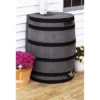 Good Ideas Rain Wizard 50 Gallon Plastic Outdoor Home Rain Barrel Water Storage Collector With Brass Spigot And Flat Back Design, Dark Oak -Garden Furniture Discounts GUEST 0f082ced 7727 4233 83e0 6c64b9a5ea58