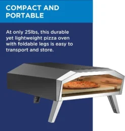 Westinghouse Gas-Powered Artisan Outdoor Pizza Oven - Stainless Steel Portable Pizza Ovens -Garden Furniture Discounts GUEST 0fe8504e a9e0 4637 a46c 55db57a8f26e