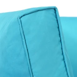 7pc Wicker Patio Conversation Set With Pillows & Cushion - Gray/Blue - GODEER 21 7pc Wicker Patio Conversation Set With Pillows & Cushion - Gray/Blue - GODEER -Garden Furniture Discounts GUEST 0feb523a a942 45f9 87e5 7b59f3e255fa