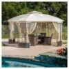Westerly 13' X 13' Steel Patio Gazebo - Camel - Christopher Knight Home -Garden Furniture Discounts GUEST 105d1626 91d8 4ba0 a593 b382656bb5ea