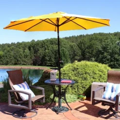 Sunnydaze Decor Sunnydaze 30.75" Round Sigonella Cast Aluminum Outdoor Patio Table, Black 16 Sunnydaze Decor Sunnydaze 30.75" Round Sigonella Cast Aluminum Outdoor Patio Table, Black -Garden Furniture Discounts GUEST 10aff4bc 70e5 41dd bd05 7b9c6e152168