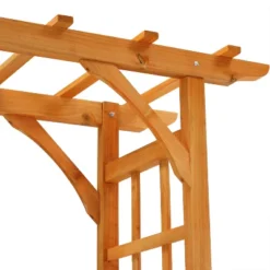 Sunnydaze Decor Sunnydaze Durable Wooden Arbor For Gardening, Walkways, And Wedding Decor With Weatherproof Finish - 78" -Garden Furniture Discounts GUEST 10b04d6f 5613 4c3b 85fb a97de710e86d