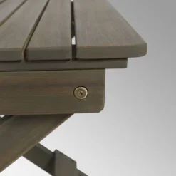 Malibu Folding Side Table - Gray - Christopher Knight Home -Garden Furniture Discounts GUEST 11428530 027a 4ac2 a657 a4879d5f804c