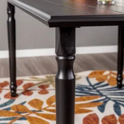 Outdoor Steel Rectangle Dining Table With 1.77" Umbrella Hole - Captiva Designs -Garden Furniture Discounts GUEST 1287bc3e a707 4174 8ff2 ec6ad8b17a6b