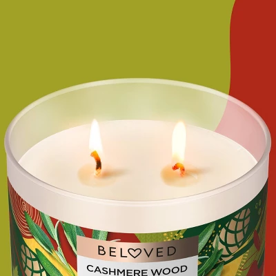 Beloved Cashmere Wood And Sage 2-Wick Candle - 11.5oz 5 Beloved Cashmere Wood And Sage 2-Wick Candle - 11.5oz - Image 3