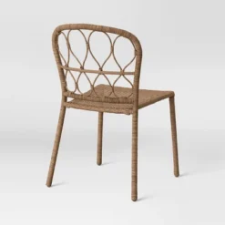 4pc Britanna Wicker Rattan Outdoor Patio Dining Chairs Arm Chairs Brown - Opalhouse™ -Garden Furniture Discounts GUEST 13b97cb5 49f0 4bf2 bd04 5d39fffbb634