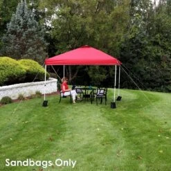 Sunnydaze Decor Sunnydaze Polyester Sandbag Canopy Weights - Black - Set Of 4 -Garden Furniture Discounts GUEST 14591ad8 bf25 488a 8ae7 2fe23670a4fe