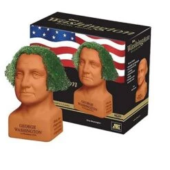 Joseph Enterprises, Inc George Washington Chia Pet Decorative Pottery Planter