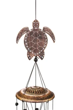 Dawhud Direct 32" H Rustic Turtles Wind Chimes -Garden Furniture Discounts GUEST 151383c0 faf9 485c bf3a 776d0dcc2042