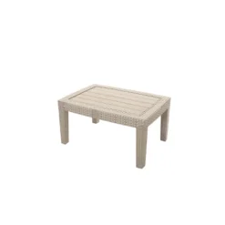 4pc All Weather Outdoor Conversation Set With Cushions - Beige/Dark Gray - CorLiving -Garden Furniture Discounts GUEST 1607178c c7a6 4c5a afdf 8a49857b877c