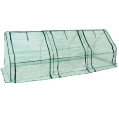 Sunnydaze Decor Sunnydaze Outdoor Portable Slanted Top Plant Shelter Mini Cloche Greenhouse With Zipper Doors - 36" - Green 16 Sunnydaze Decor Sunnydaze Outdoor Portable Slanted Top Plant Shelter Mini Cloche Greenhouse With Zipper Doors - 36" - Green -Garden Furniture Discounts GUEST 1780a428 01cc 4720 b4f0 e79e59d81fa9