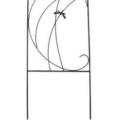 Sunnydaze Decorative Steel Metal Dragonfly Delight Design Garden Trellis - 55.75" H - Black - 2-Pack -Garden Furniture Discounts GUEST 1796856d ac7c 4e18 bf03 056437bc02e0