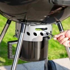 Captiva Designs E02GR013 22" Kettle Charcoal Grill With Pizza Ring And Pizza Stone - Black -Garden Furniture Discounts GUEST 17bd5d38 383e 4899 90bd 9af0387b2bd7