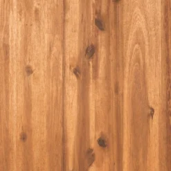 Galia 2pc Square Leg Acacia Wood Chair And Ottoman With Cushions - Brown - Saracina Home -Garden Furniture Discounts GUEST 198e4c8b 1222 4154 9235 ee645024342e