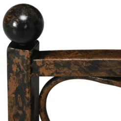 Outsunny 3.4FT Metal Arch Zen Garden Bridge With Safety Siderails, Decorative Footbridge, Delicate Floral Scrollwork For Stream, Fish Pond, Brown 10 Outsunny 3.4FT Metal Arch Zen Garden Bridge With Safety Siderails, Decorative Footbridge, Delicate Floral Scrollwork For Stream, Fish Pond, Brown -Garden Furniture Discounts GUEST 19af8125 ca71 43dd bebd 118cddfe8b57