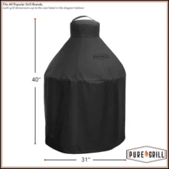 Pure Grill 22-Inch Ceramic Grill Cover For All Large Kamado Charcoal BBQ Grill Brands, Universal Fit Cover - 31" Dia X 40" H 12 Pure Grill 22-Inch Ceramic Grill Cover For All Large Kamado Charcoal BBQ Grill Brands, Universal Fit Cover - 31" Dia X 40" H -Garden Furniture Discounts GUEST 1a75779e 0e2c 4eec a121 f992b0ea8b20