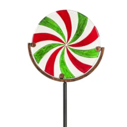 Home & Garden Candy Cane Garden Stake - One Yard Stake 33.0 Inches - Yard Decor Christmas - - Glass - Multicolored -Garden Furniture Discounts GUEST 1b03049a 9920 4afd 9608 6322c7215b32