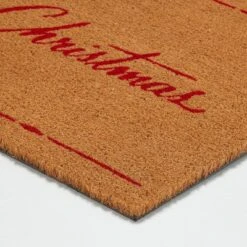Merry Christmas Coir Doormat Tan/Red - Hearth & Hand™ With Magnolia -Garden Furniture Discounts GUEST 1cffec8a 31f0 48c1 a611 a7e62fd4260b