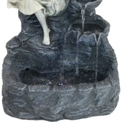Sunnydaze Decor Sunnydaze Outdoor Solar Powered Angel Falls Water Fountain With Battery Backup And Submersible Pump - 27" 13 Sunnydaze Decor Sunnydaze Outdoor Solar Powered Angel Falls Water Fountain With Battery Backup And Submersible Pump - 27" -Garden Furniture Discounts GUEST 1d11e30e 45dd 43dd 8f82 b7eb130821e0