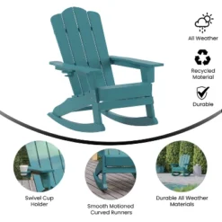 Merrick Lane Adirondack Chair With Cup Holder And Pull Out Ottoman, All-Weather HDPE Indoor/Outdoor Chair 18 Merrick Lane Adirondack Chair With Cup Holder And Pull Out Ottoman, All-Weather HDPE Indoor/Outdoor Chair -Garden Furniture Discounts GUEST 1d6bf076 37d2 4f80 b9a5 904cb91945e2