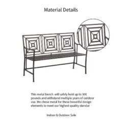 Evergreen Bronze Square Back Garden Bench 9 Evergreen Bronze Square Back Garden Bench -Garden Furniture Discounts GUEST 1d9698c9 5b36 48e4 8611 e549808badd8