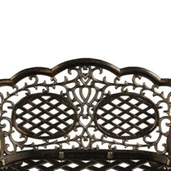 Ornate Traditional Aluminum Patio Bench - Bronze - Oakland Living -Garden Furniture Discounts GUEST 1e11f6dd 2a51 42b7 ae82 068185a893f5