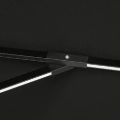 11' X 11' Calypso II Market Patio Umbrella With Solar LED Strip Lights Black - Island Umbrella 25 11' X 11' Calypso II Market Patio Umbrella With Solar LED Strip Lights Black - Island Umbrella -Garden Furniture Discounts GUEST 1e6d507c 240f 4ebf 917f 0dc84e1d37f2