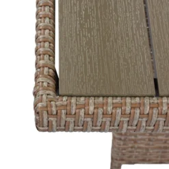 4pc Outdoor Wicker Conversation Set With Cushions - Beige - GODEER -Garden Furniture Discounts GUEST 1e90c185 b3e2 441f b9e9 81b99ac3c762