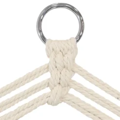 Sunnydaze Decor Sunnydaze Outdoor Hanging Polycotton Hammock Chair With Armrests And Hardwood Spreader Bar - 300 Lb Weight Capacity - Storm -Garden Furniture Discounts GUEST 20587c3d 1f7c 4133 a0fe 428952d87c0f 1