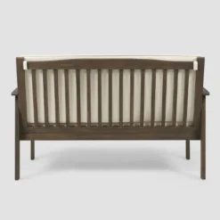 Casa Acacia Wood Loveseat - Gray/Cream - Christopher Knight Home 7 Casa Acacia Wood Loveseat - Gray/Cream - Christopher Knight Home -Garden Furniture Discounts GUEST 235a9aca 7146 45eb 8f37 ef7c7bfa7acb