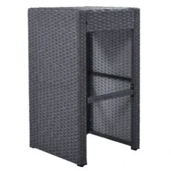 5pc Outdoor Rattan Bar Set With Stools & Cushions- Gray - WELLFOR 27 5pc Outdoor Rattan Bar Set With Stools & Cushions- Gray - WELLFOR -Garden Furniture Discounts GUEST 23c8cf8f 6418 438c b093 07005fb1b0de