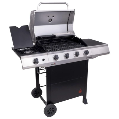 Char-Broil Performance Series Stainless Steel 4 Burner 32,000 BTU Outdoor Propane Gas Grill With 435 Square Inches Of Cooking Space And Side Burner 5 Char-Broil Performance Series Stainless Steel 4 Burner 32,000 BTU Outdoor Propane Gas Grill With 435 Square Inches Of Cooking Space And Side Burner - Image 3
