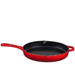 Bruntmor 12'' Pre-seasoned Cast Iron Frying Pan - Red -Garden Furniture Discounts GUEST 25ac8def ea65 4293 91cb 752a8036113b