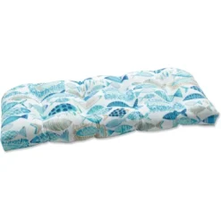 19"x44" Hooked Nautical Outdoor Loveseat Cushion - Pillow Perfect 12 19"x44" Hooked Nautical Outdoor Loveseat Cushion - Pillow Perfect -Garden Furniture Discounts GUEST 2747c20e 8a85 4f12 9514 475c8f6d9297