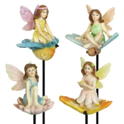 12.8" Resin Set Of Fairy Pot Stakes Gray - Exhart -Garden Furniture Discounts GUEST 276da884 20ae 4826 bdea bf4495523ba1